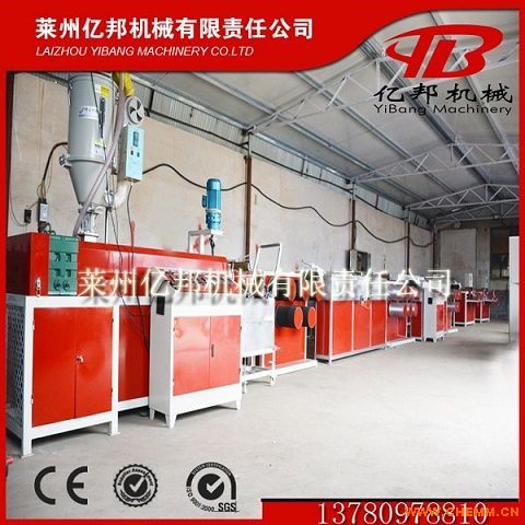 塑料圆丝拉丝机组、塑料胚子绳拉丝制绳机与电缆填充绳设备综述